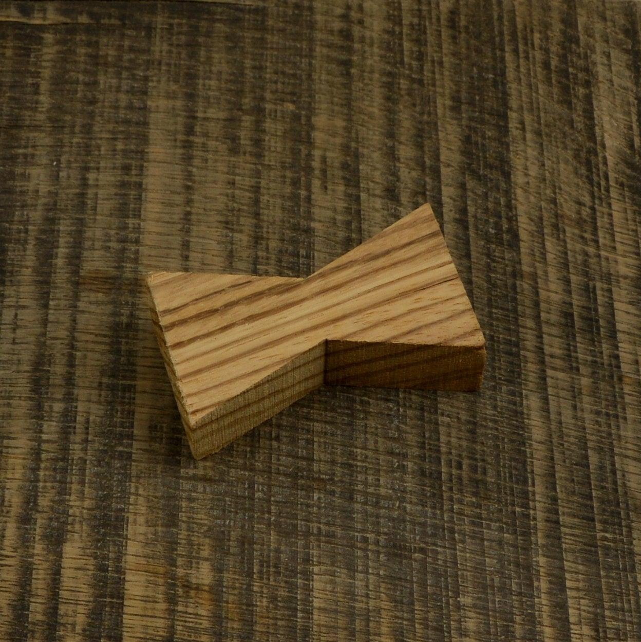 Zebrawood Inlay | Wood Bow Tie Accents | Board Stitcher | Wood Bow Tie | Wood Inlay | Set of 2 or 4 - Whidden's Woodshop