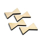 Maple Inlay | Wood Bow Tie Accents | Board Stitcher | Wood Bow Tie | Maple Inlay | Sets of 2, 4, or 8 | Template Available - Whidden's Woodshop