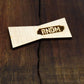 Custom Wood Inlay - Personalized Wood Bow Ties - Whidden's Woodshop