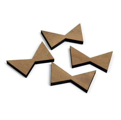 1/4 inch Black Walnut Inlay - Wood Butterfly Accents - Whidden's Woodshop