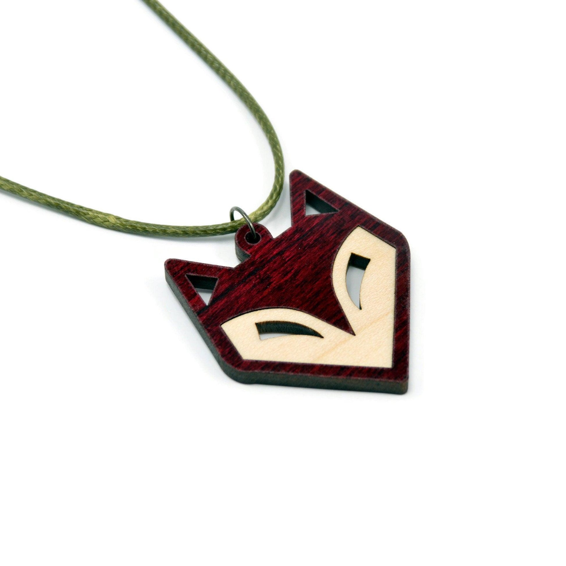 Wood Fox Pendant – Whidden's Woodshop