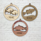Fisherman Ornament - Bass, Carp, or Bluegill - Christmas 2021 - Whidden's Woodshop