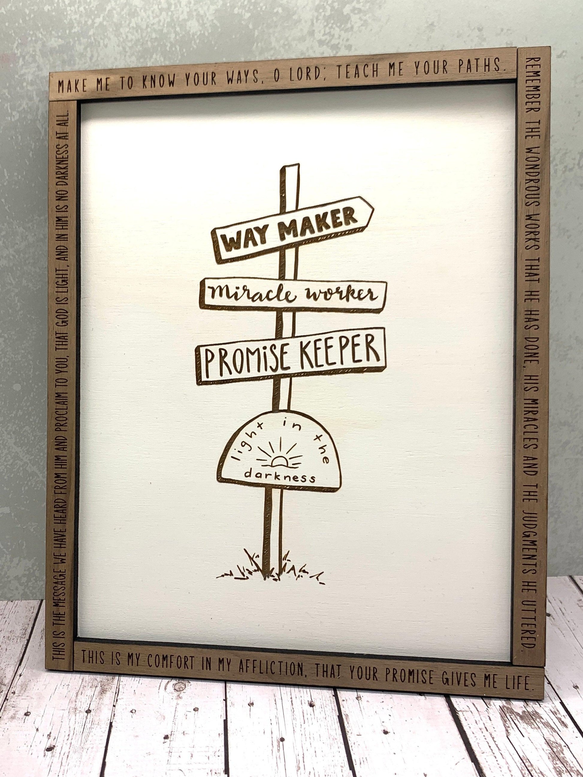 way maker - Way Maker - Posters and Art Prints