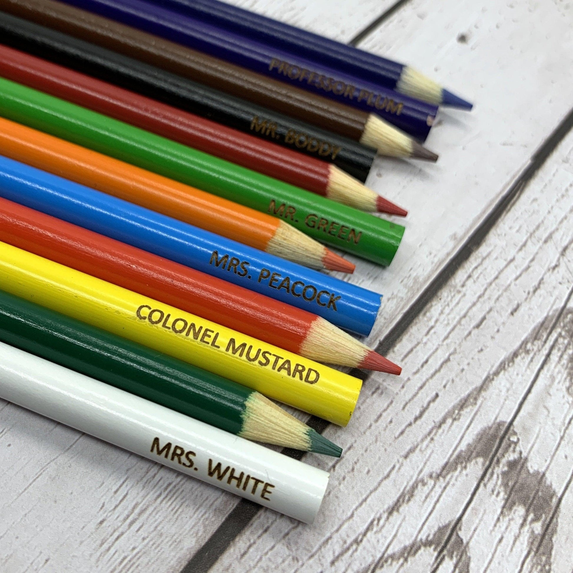 Personalized Imprinted Neon Round Pencils in Bulk from Pencil Guy Shop