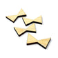 Blue Pine Inlay | Wood Butterfly | Board Stitcher | Blue Pine Butterfly | Blue Pine Wood Accent | Sets of 2, 4, or 8 | Template Available - Whidden's Woodshop