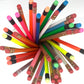 Personalized Engraved Neon Blue #2 Pencils