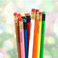 Personalized Engraved Natural #2 Pencils
