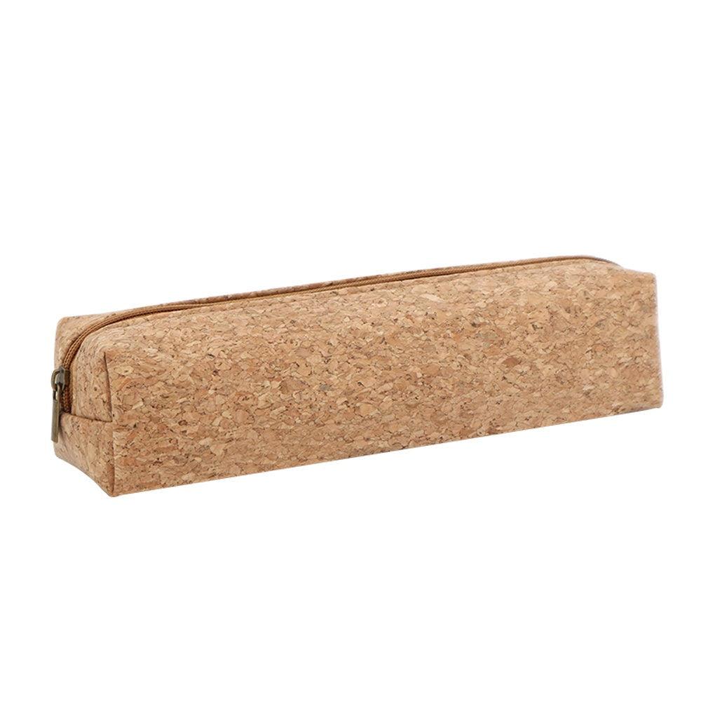 Eco-Friendly Cork Pencil and Pen Case | Perfect Gift for Students, Teachers, and Back to School