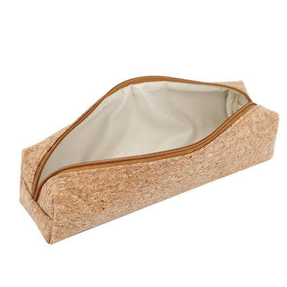 Eco-Friendly Cork Pencil and Pen Case | Perfect Gift for Students, Teachers, and Back to School