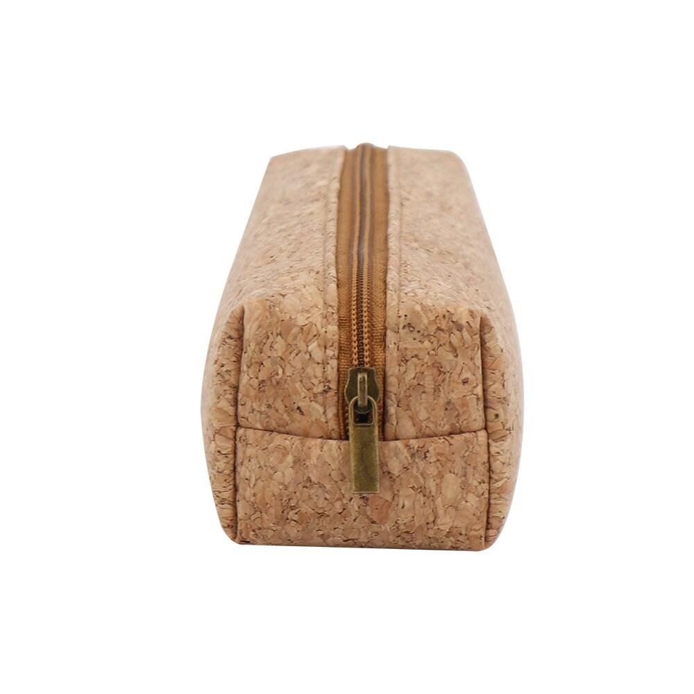 Eco-Friendly Cork Pencil and Pen Case | Perfect Gift for Students, Teachers, and Back to School